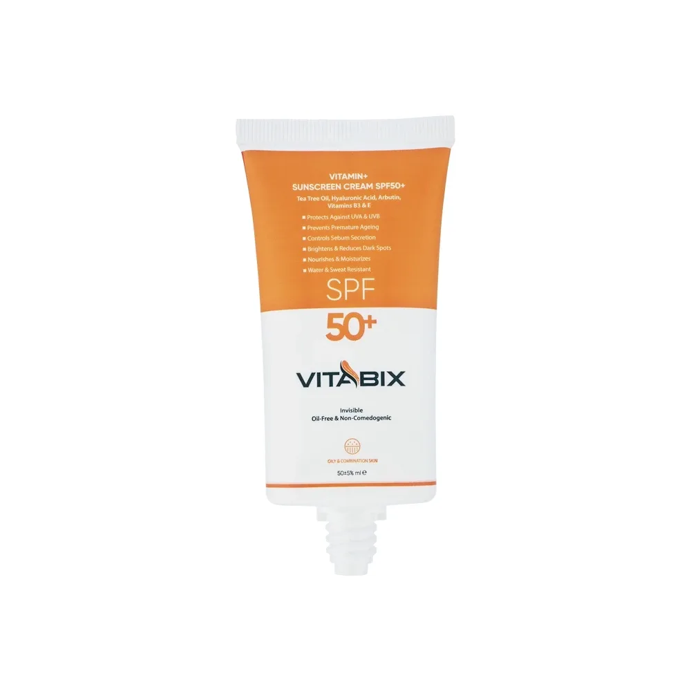 کرم ضد آفتاب ویتابیکس SPF 50 | محافظ UVA–UVB، مناسب پوست چرب، تصویر شماره 3