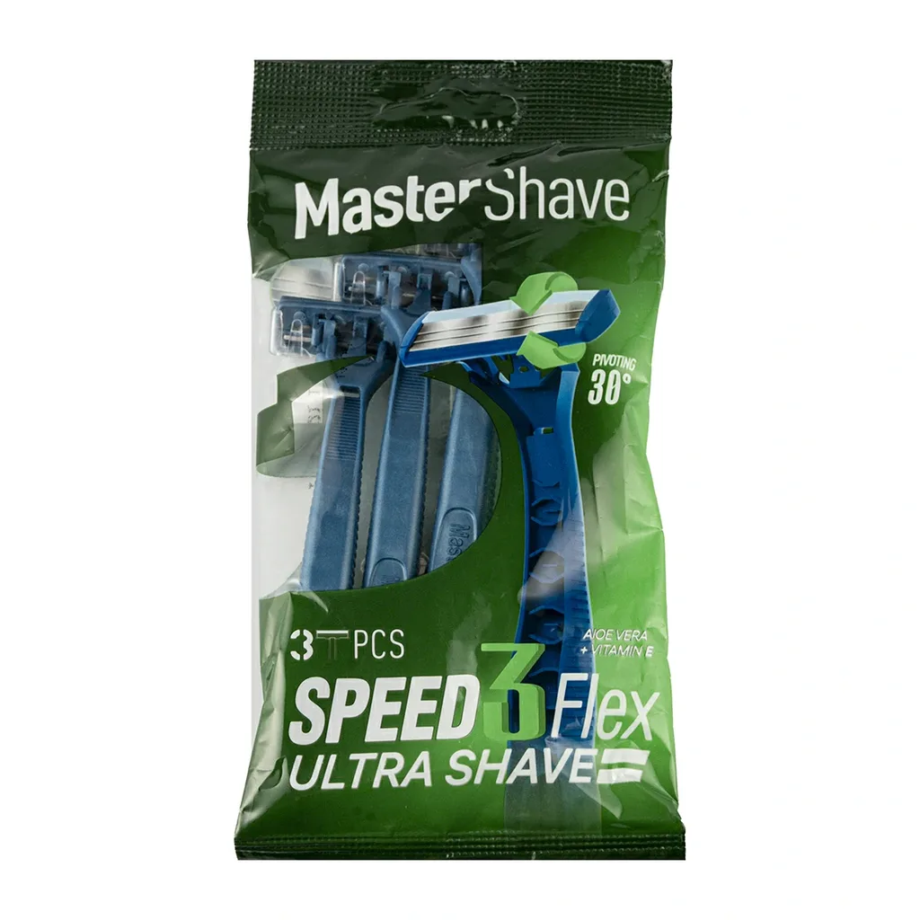 خودتراش سه لبه مستر شیو مدل Speed 3 بسته 3 عددی