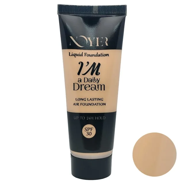 کرم پودر 24 ساعته نویر Noyer با SPF30 مناسب پوست نرمال شماره 110 حجم 40 میلی لیتر